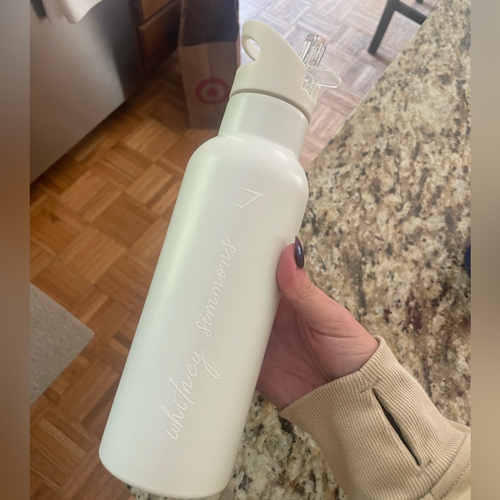 Whitney Simmons x Gymshark water bottle